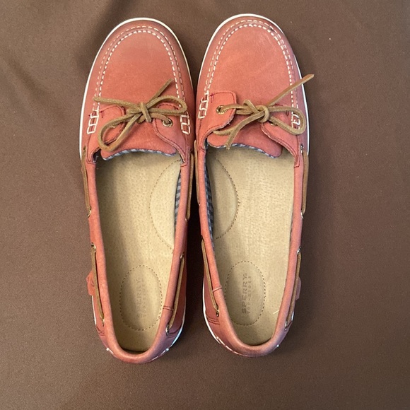 Sperry Top-Sider Boat Shoe Size 10M Red - Picture 3 of 12